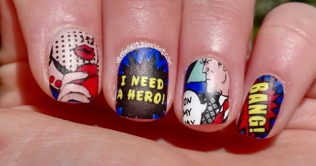 Mastering Reverse Stamping: A Guide to Comic Nail Art with MoYou