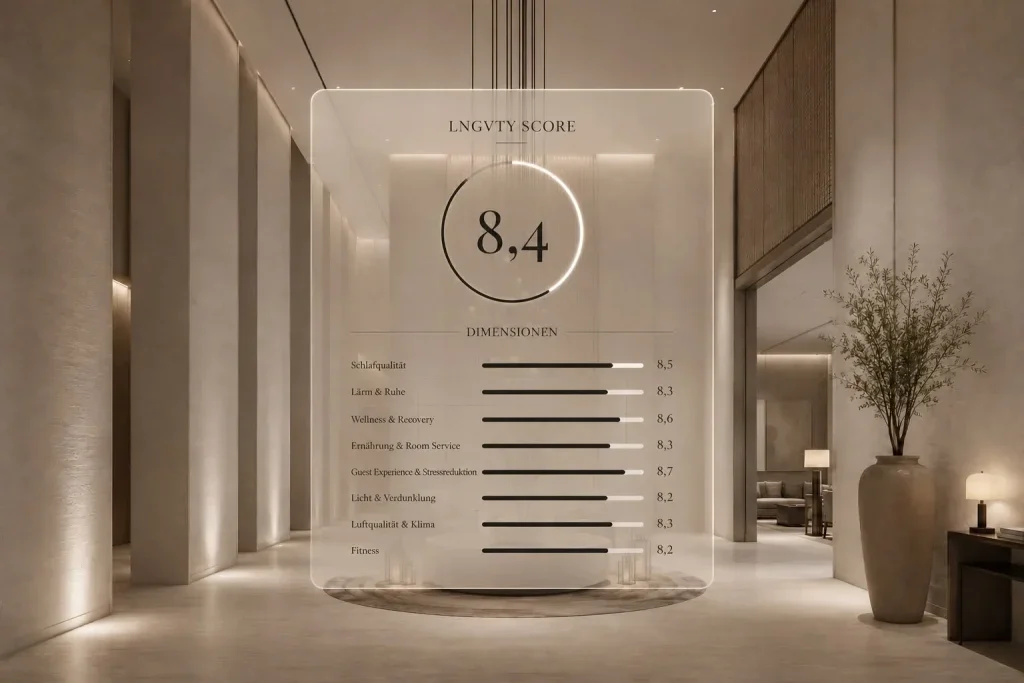 LNGVTY Score: A New Standard for Health-Conscious Hotel Stays