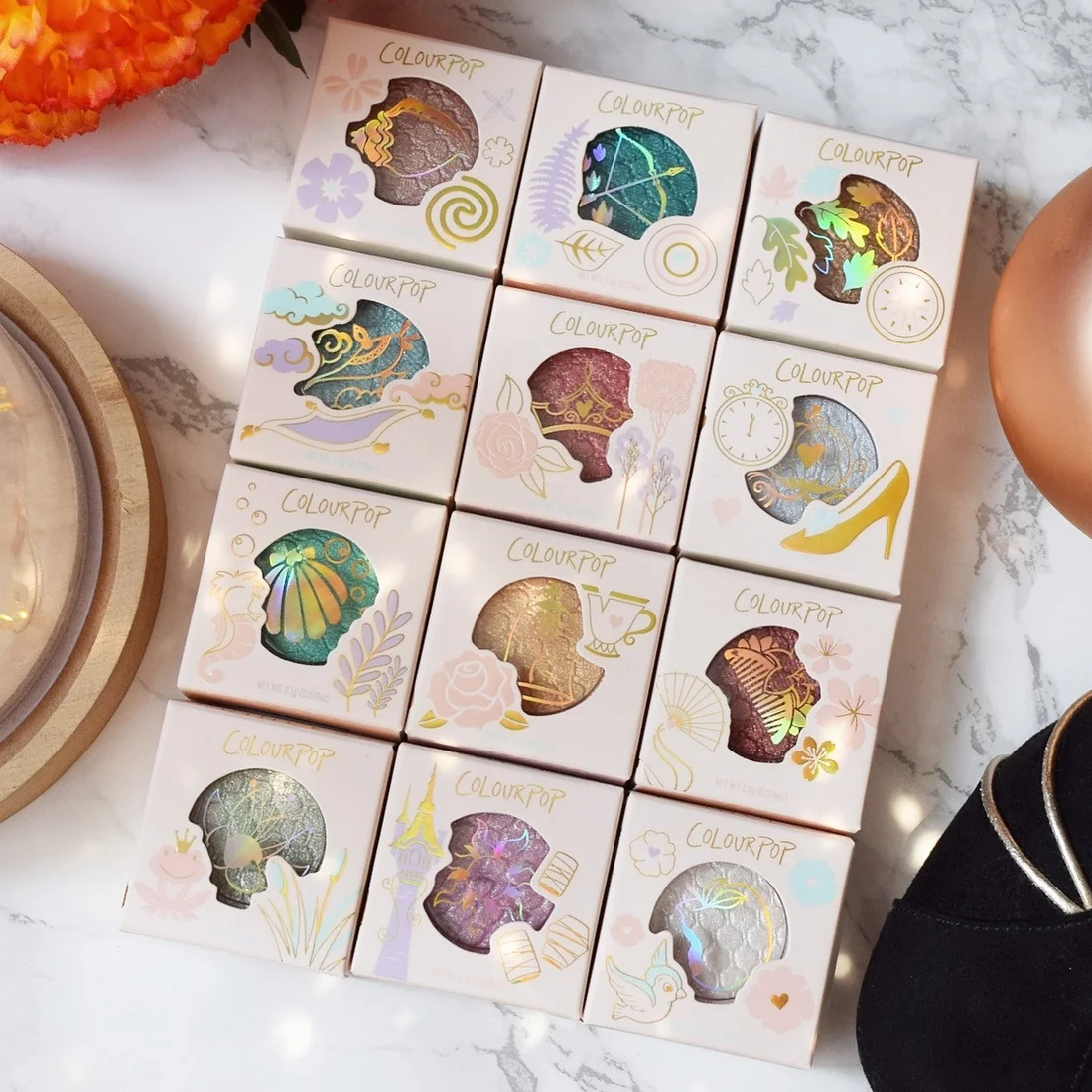 Discover ColourPop's Heart of Gold Collection Featuring Disney Princesses