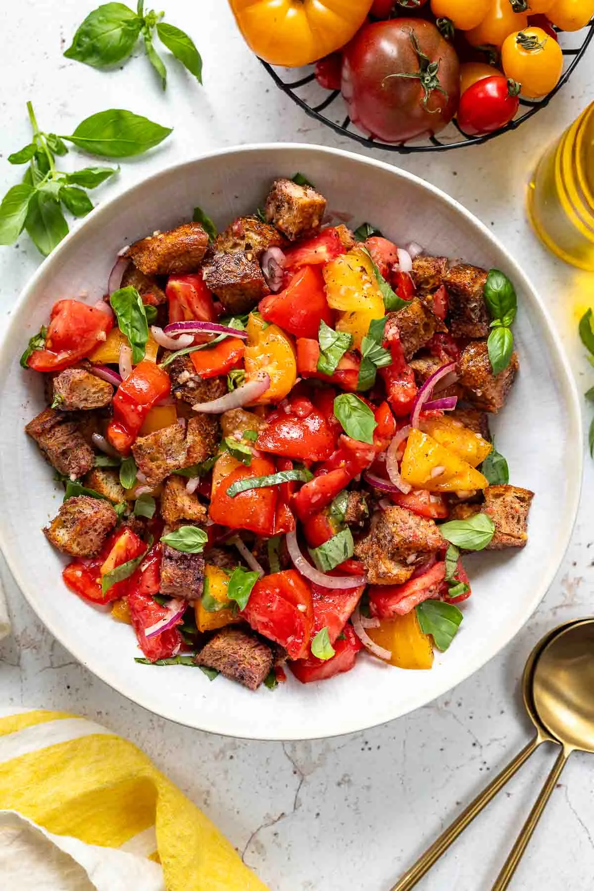 Delicious Italian Bread Salad Recipe: A Summer Delight