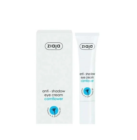 Ziaja's Eye Contour Cream with Cornflower Extract: A Vegan Delight