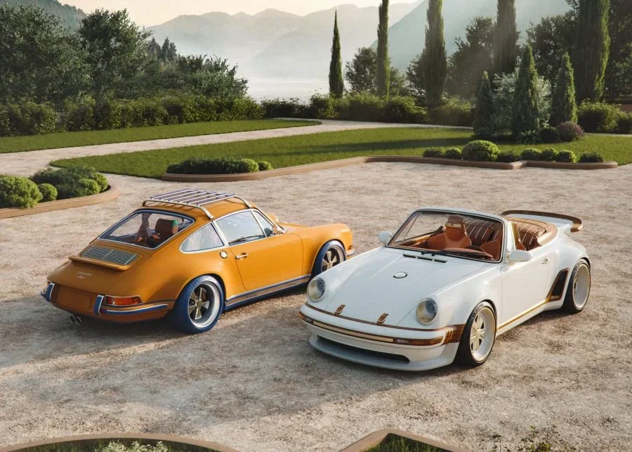 Louis Vuitton and Singer Unveil Two Unique Porsche 911 Models