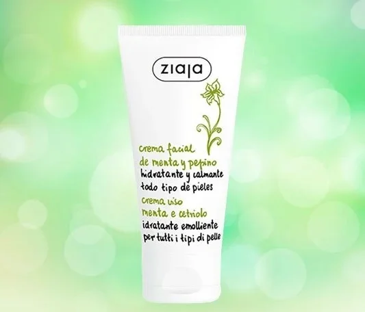 Discovering ZIAJA's Mint and Cucumber Facial Cream