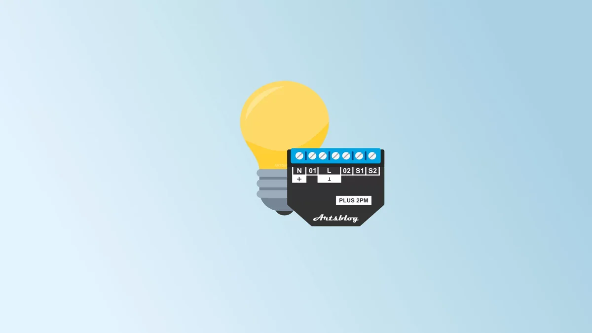 Connecting the Shelly Plus 2 PM to Two Lamps